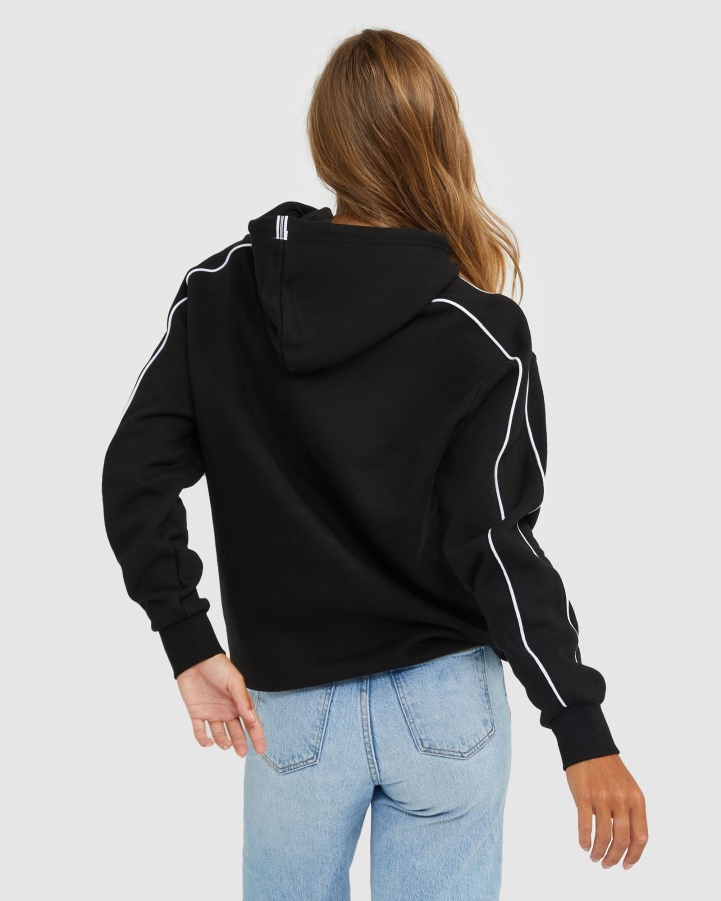 Fila Black Unisex Heritage Hood