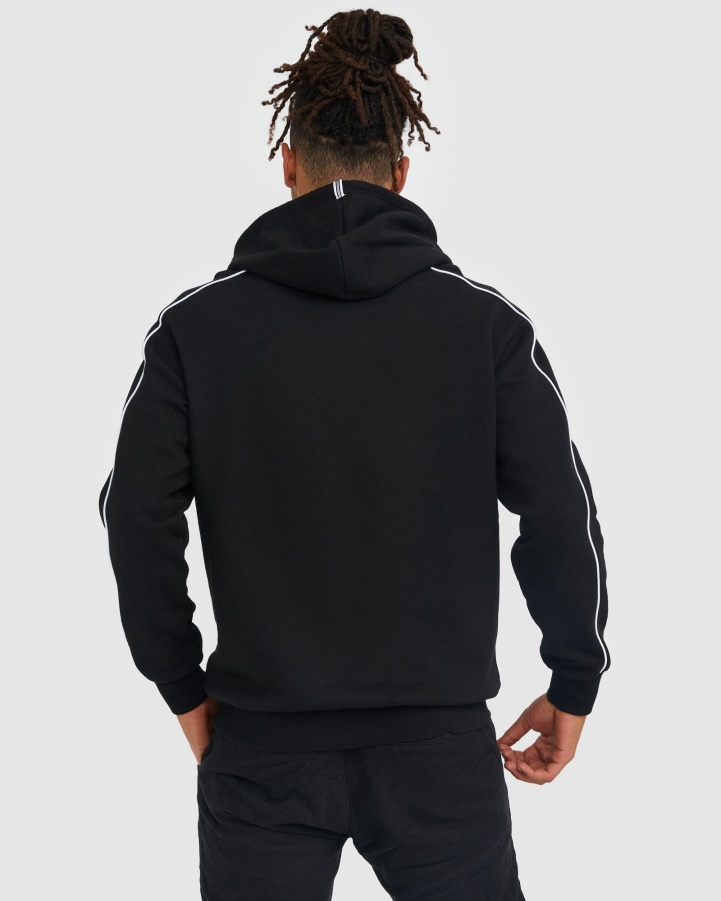 Fila Black Unisex Heritage Hood