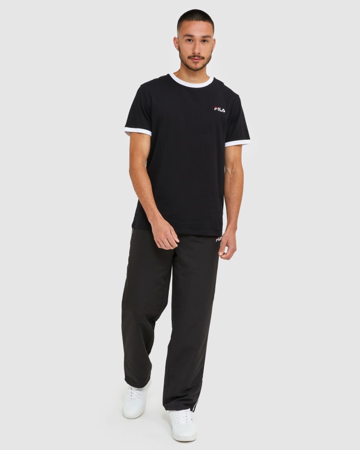 Fila Classic Men's Microfibre Pants Black