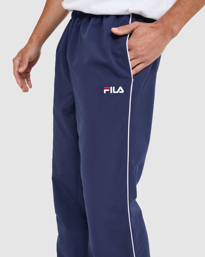 Classic Men's Microfibre Pants Fila New Navy