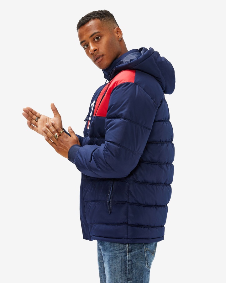 Fila New Navy Men's Castilo Puff Jacket