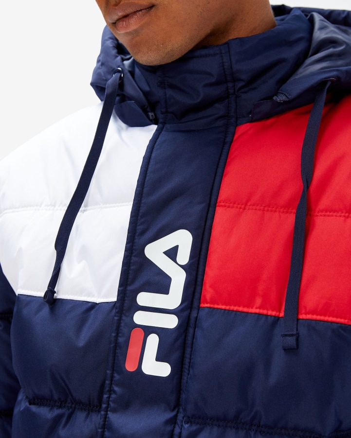 Fila New Navy Men's Castilo Puff Jacket