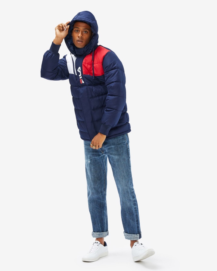 Fila New Navy Men's Castilo Puff Jacket
