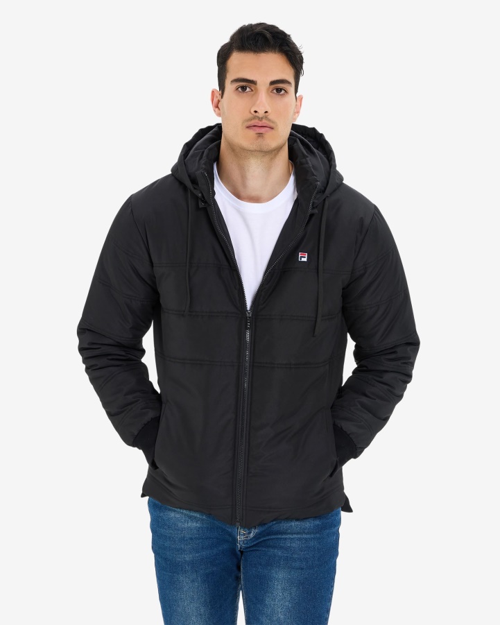 Men's Anton Puff Jacket Black Fila