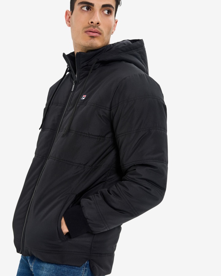 Men's Anton Puff Jacket Black Fila