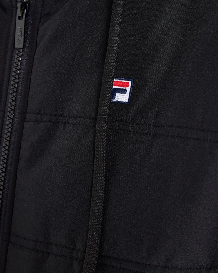 Men's Anton Puff Jacket Black Fila