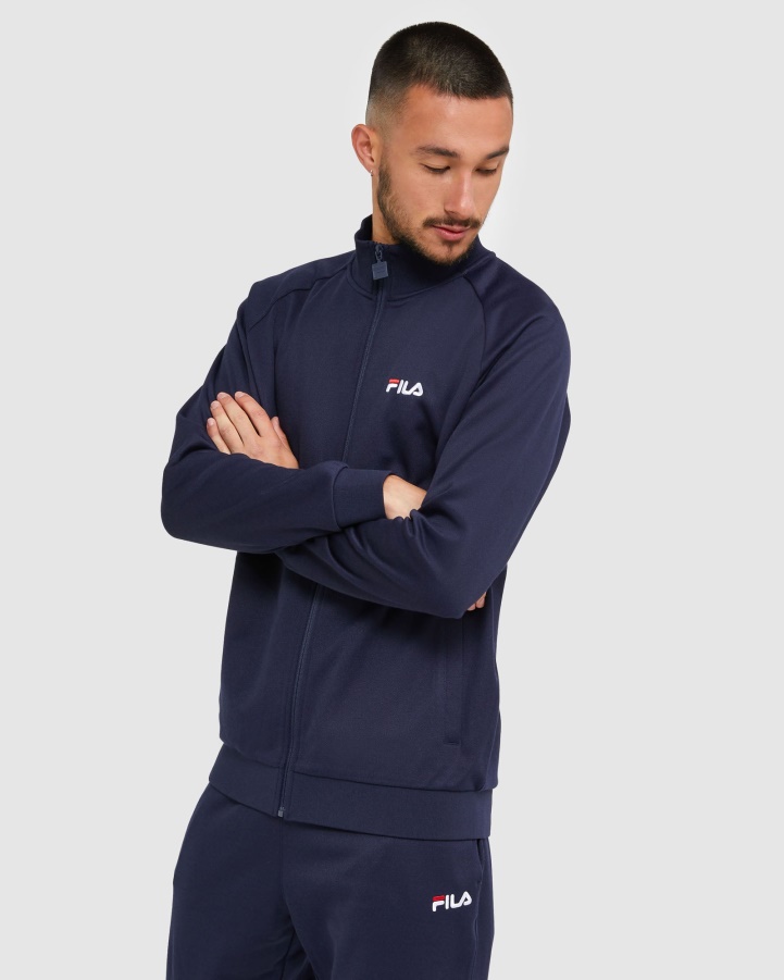 New Navy Classic Men's Zip Jacket Fila