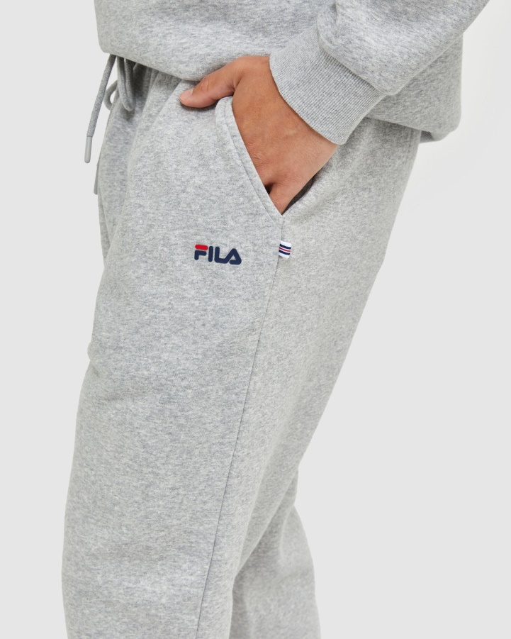 Fila Classic Unisex Pant Silver Marle