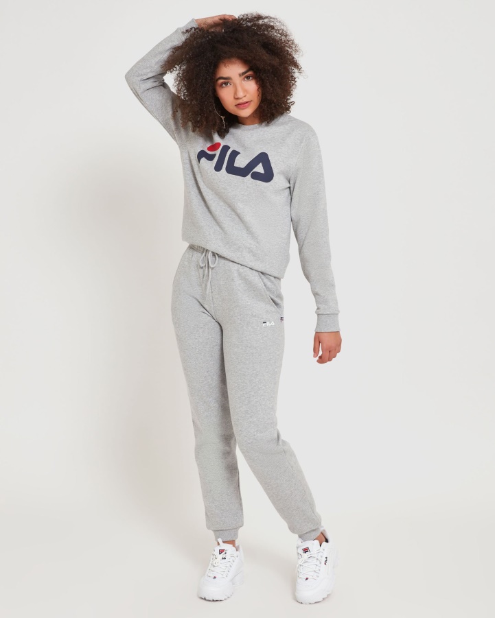 Fila Classic Unisex Pant Silver Marle