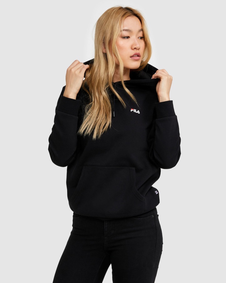 Classic Unisex Hood 2 Black Fila