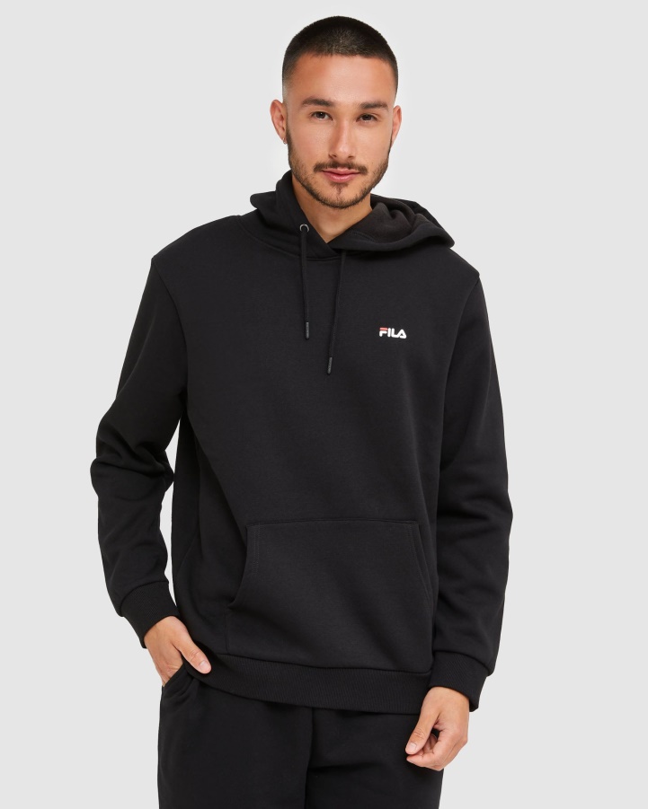 Classic Unisex Hood 2 Black Fila