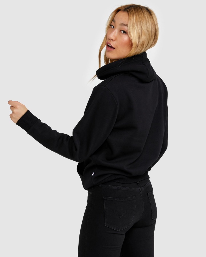 Classic Unisex Hood 2 Black Fila