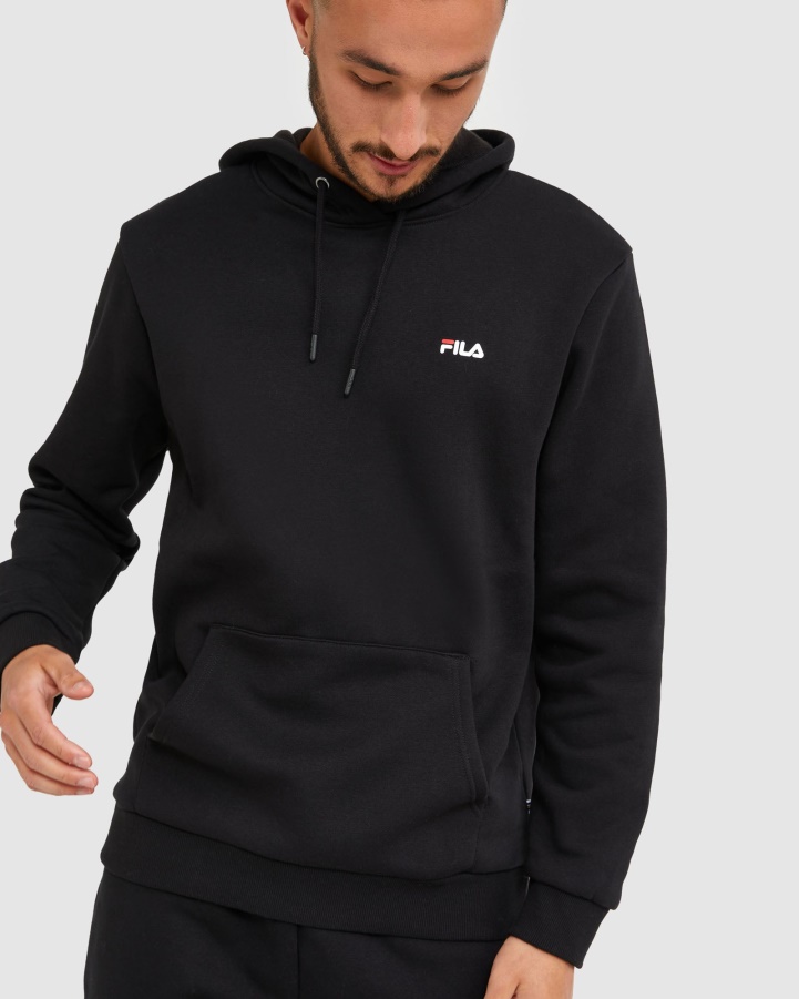 Classic Unisex Hood 2 Black Fila