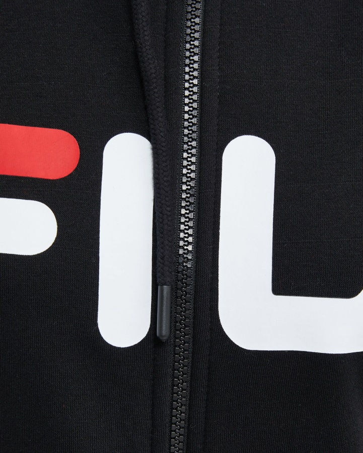 Fila Classic Unisex Zip Jacket Black