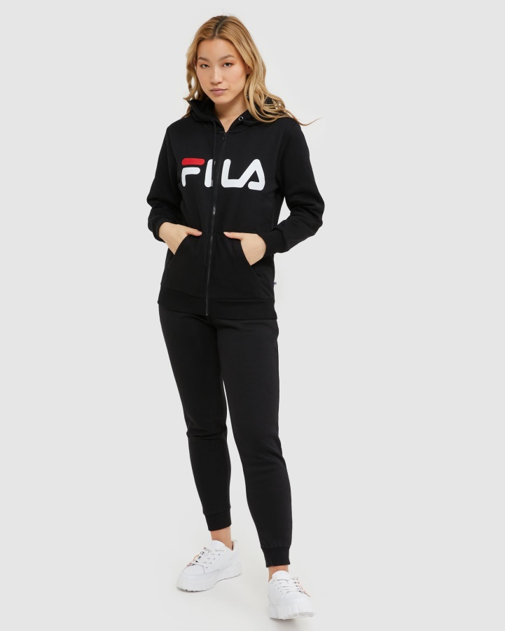 Fila Classic Unisex Zip Jacket Black