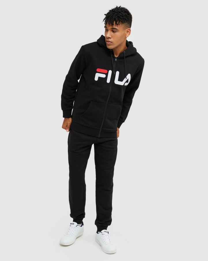 Fila Classic Unisex Zip Jacket Black
