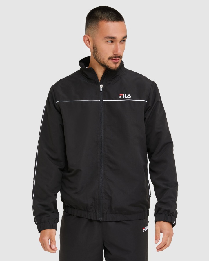 Fila Black Classic Men's Microfibre Jacket