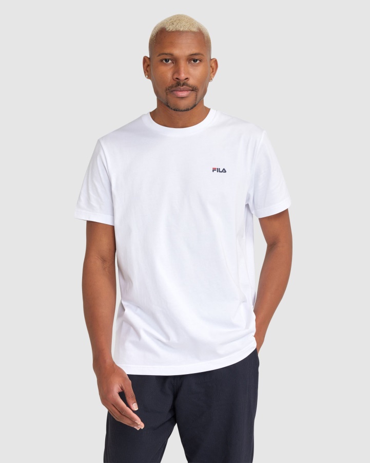 Unisex Classic Tee 2 White Fila