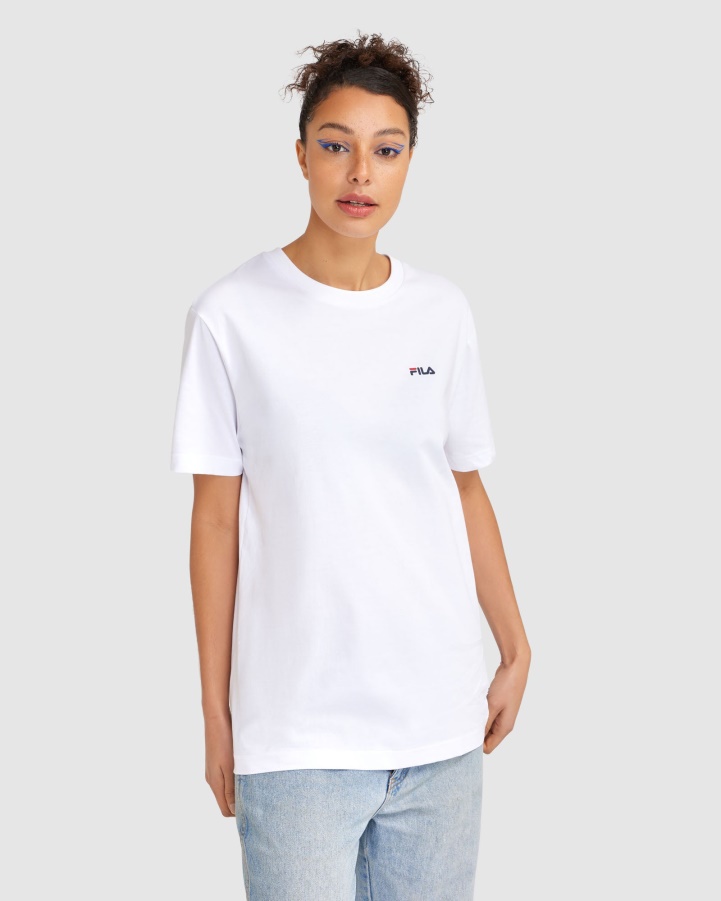 Unisex Classic Tee 2 White Fila