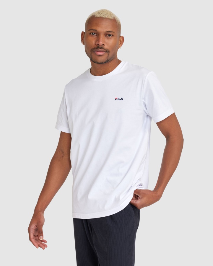 Unisex Classic Tee 2 White Fila