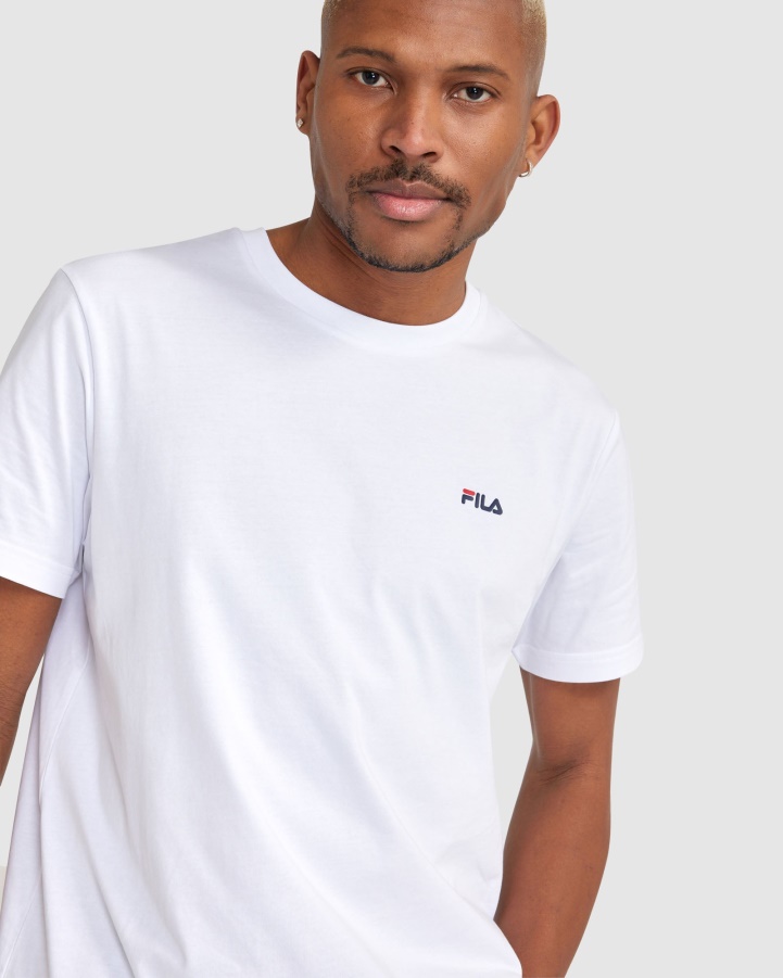 Unisex Classic Tee 2 White Fila