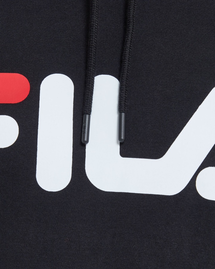 Black Classic Unisex Hood Fila