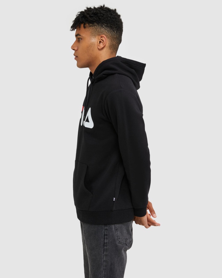 Black Classic Unisex Hood Fila