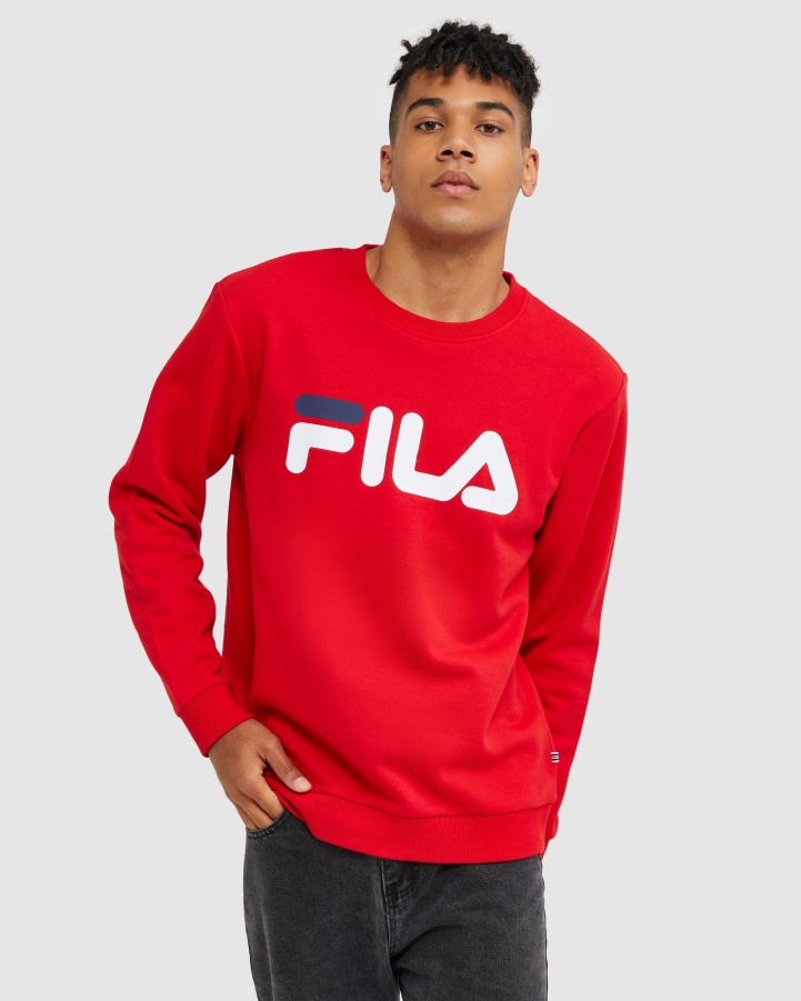 Fila Classic Unisex Crew Red