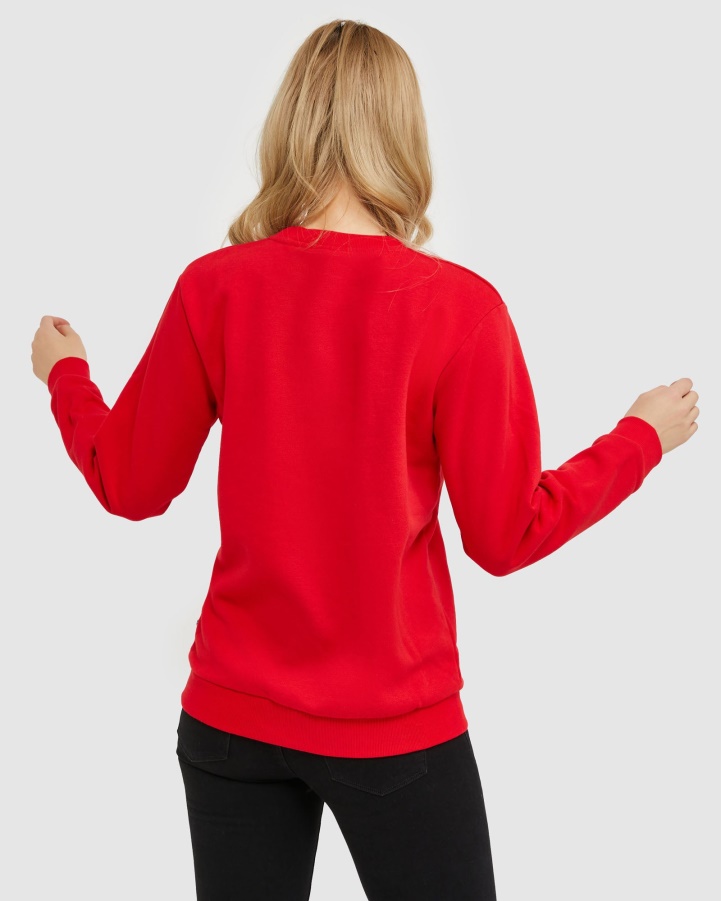 Fila Classic Unisex Crew Red