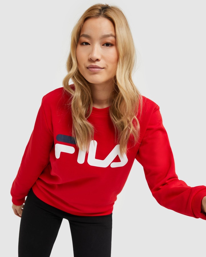 Fila Classic Unisex Crew Red
