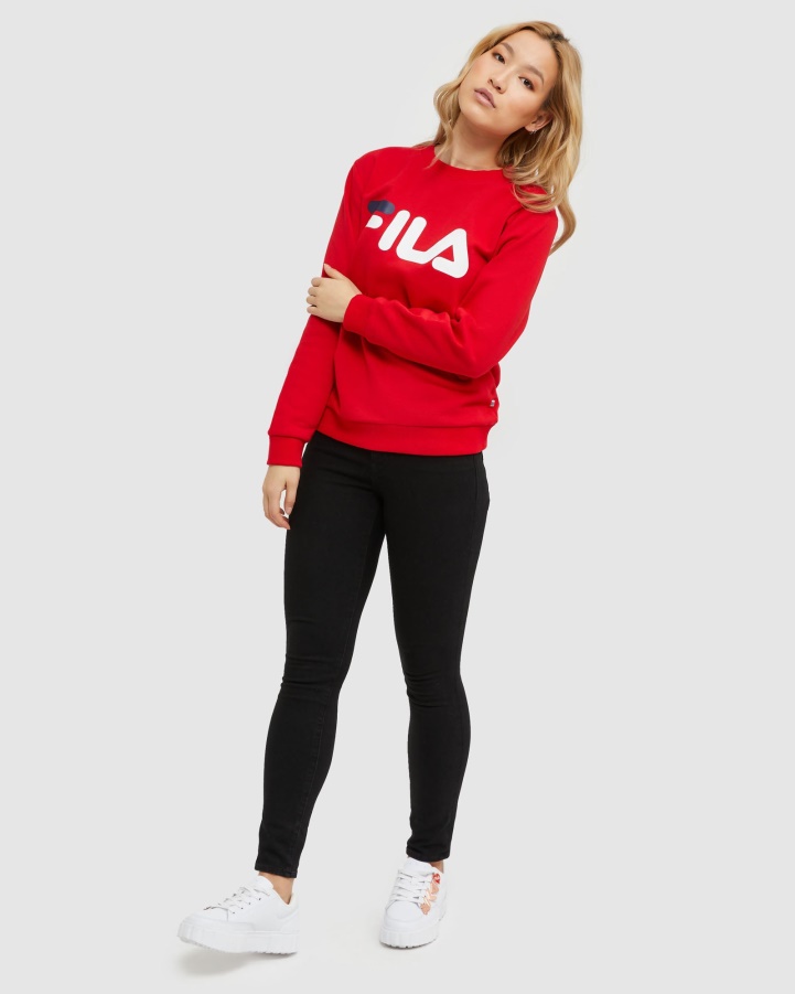 Fila Classic Unisex Crew Red