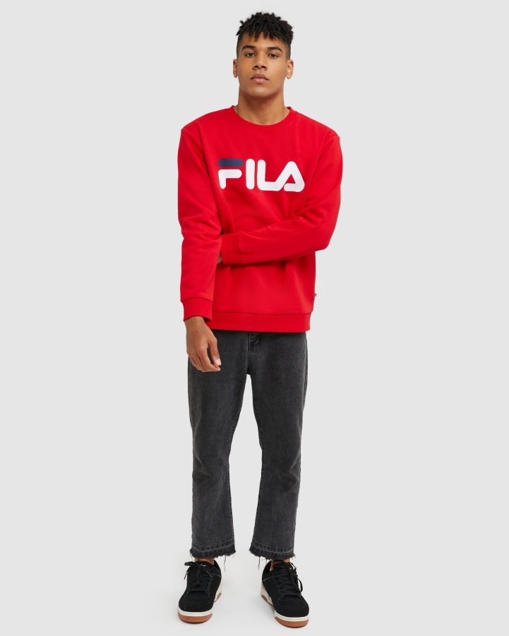 Fila Classic Unisex Crew Red