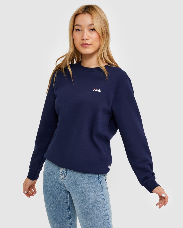 Classic Unisex Crew 2 Fila New Navy