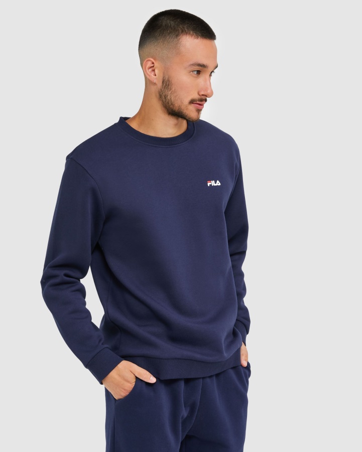 Classic Unisex Crew 2 Fila New Navy