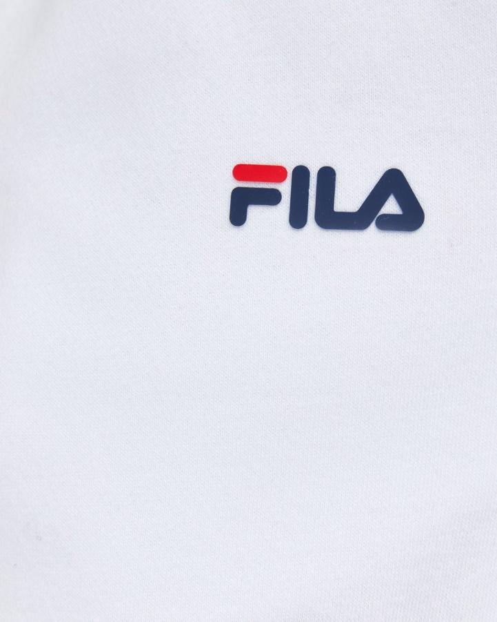 White Fila Classic Unisex Pant