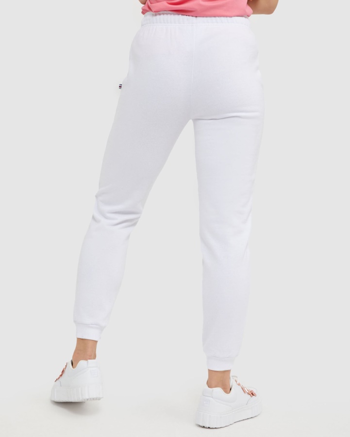 White Fila Classic Unisex Pant