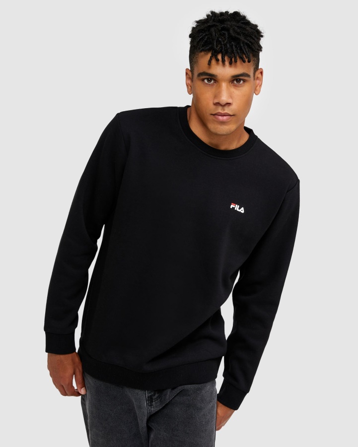 Fila Black Classic Unisex Crew 2