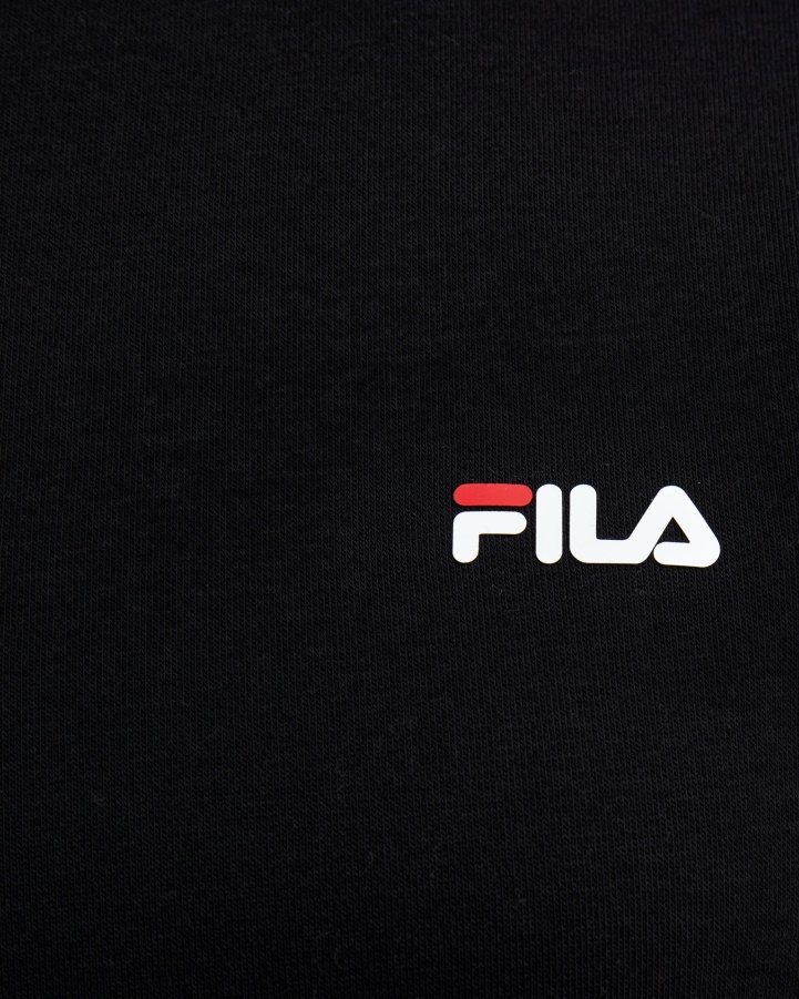 Fila Black Classic Unisex Crew 2