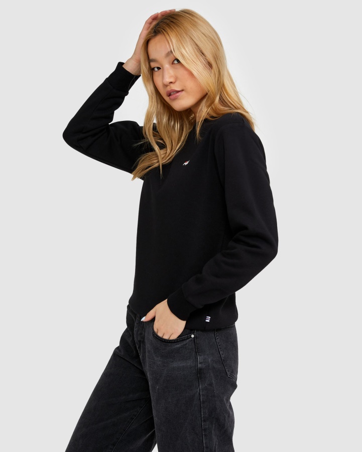 Fila Black Classic Unisex Crew 2