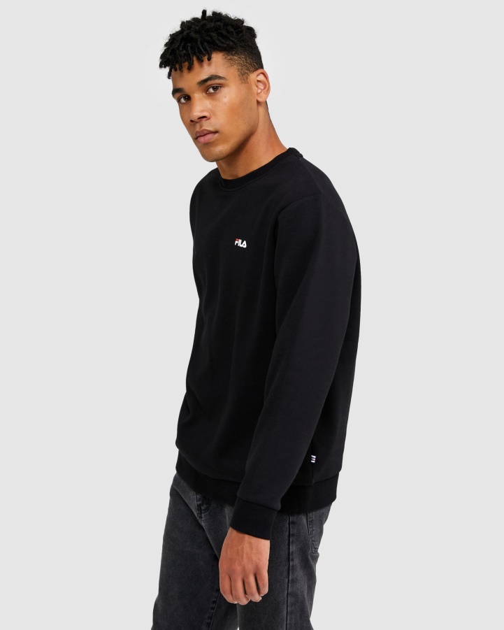 Fila Black Classic Unisex Crew 2