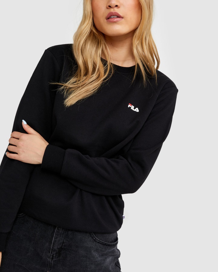 Fila Black Classic Unisex Crew 2