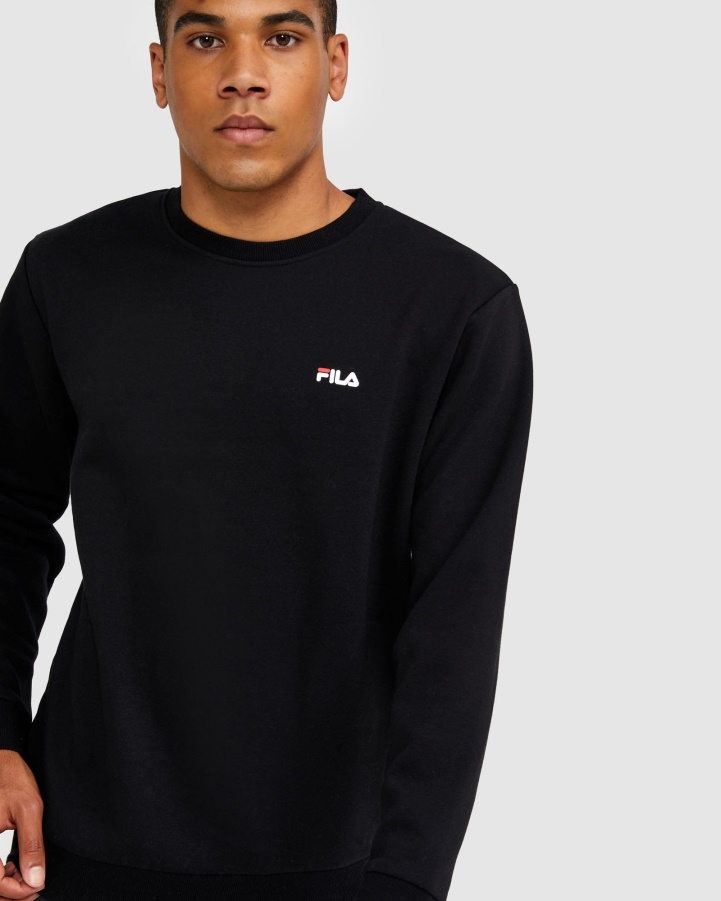 Fila Black Classic Unisex Crew 2
