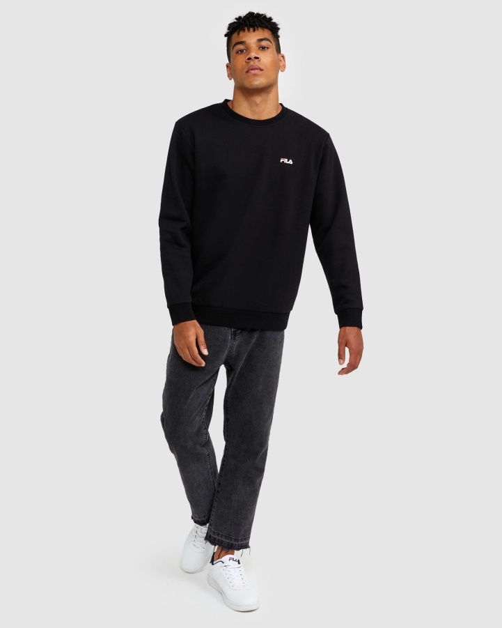 Fila Black Classic Unisex Crew 2