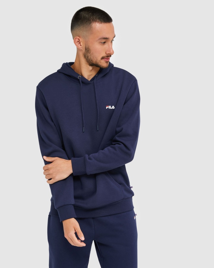 Classic Unisex Hood 2 New Navy Fila