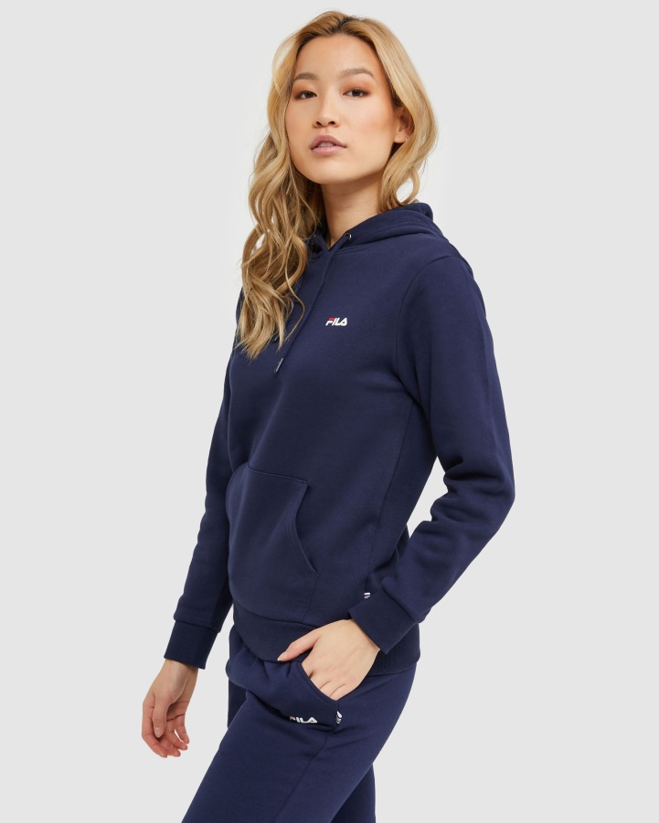 Classic Unisex Hood 2 New Navy Fila