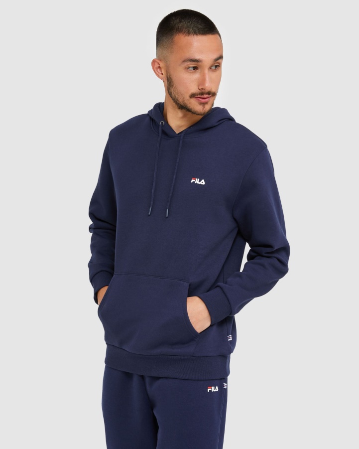 Classic Unisex Hood 2 New Navy Fila