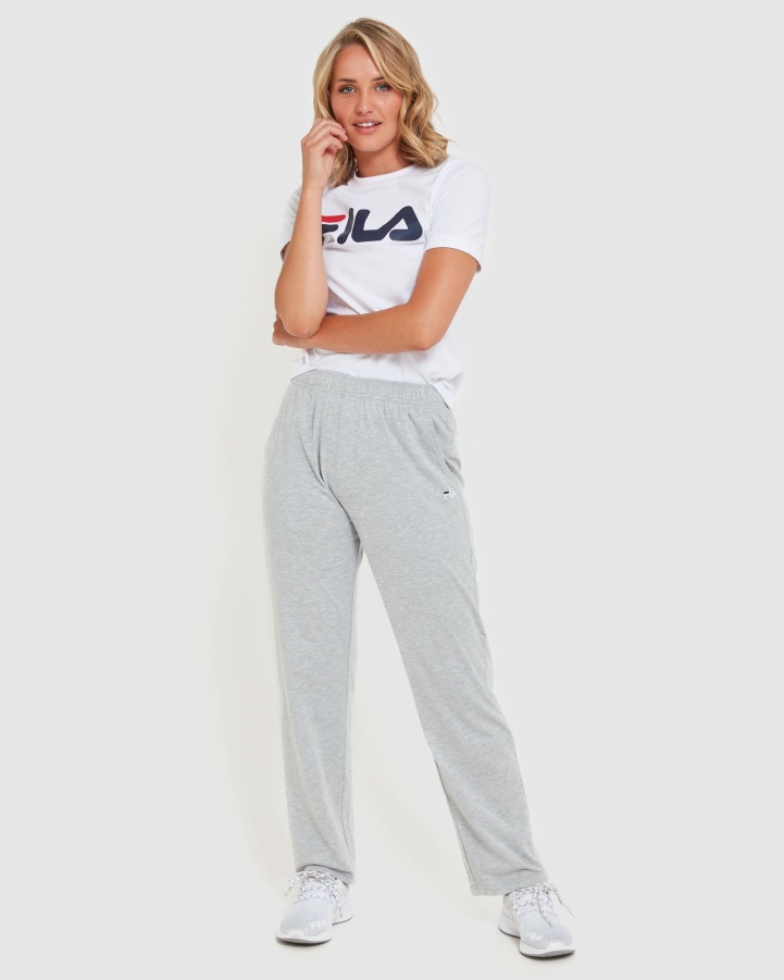 Classic Unisex Jersey Pant Fila Silver Marle