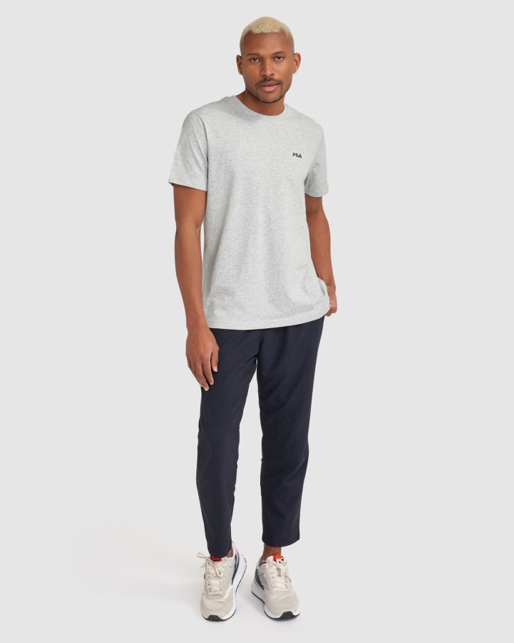 Silver Marle Fila Unisex Classic Tee 2