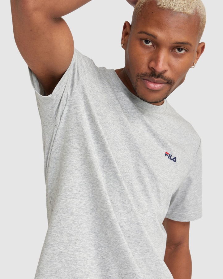 Silver Marle Fila Unisex Classic Tee 2