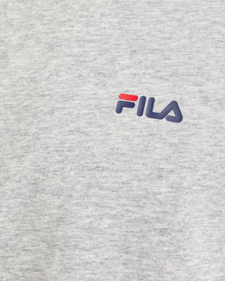 Silver Marle Fila Unisex Classic Tee 2